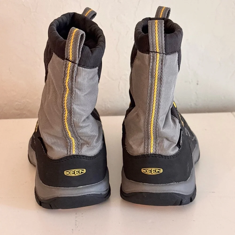 Keen Winterport II Waterproof Boots Black Gray, Little Kids Size 12